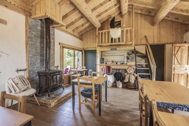 Intérieur refuge du Trait d'Union Intérieur refuge du Trait d'Union