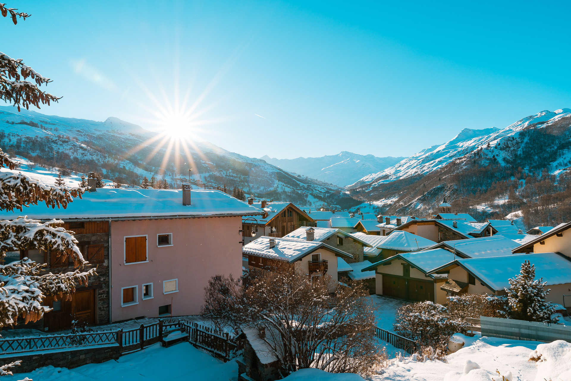 Vue hiver Vue hiver