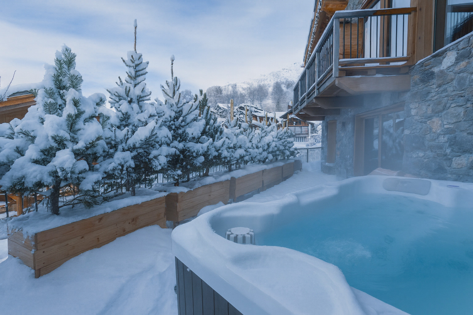 Vue hiver