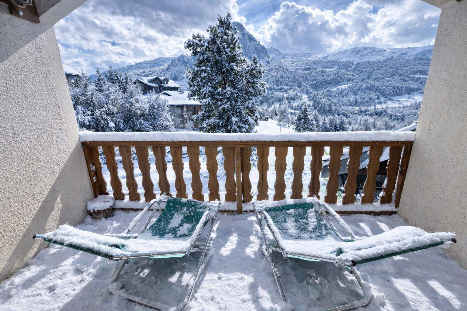 Vue hiver Vue hiver