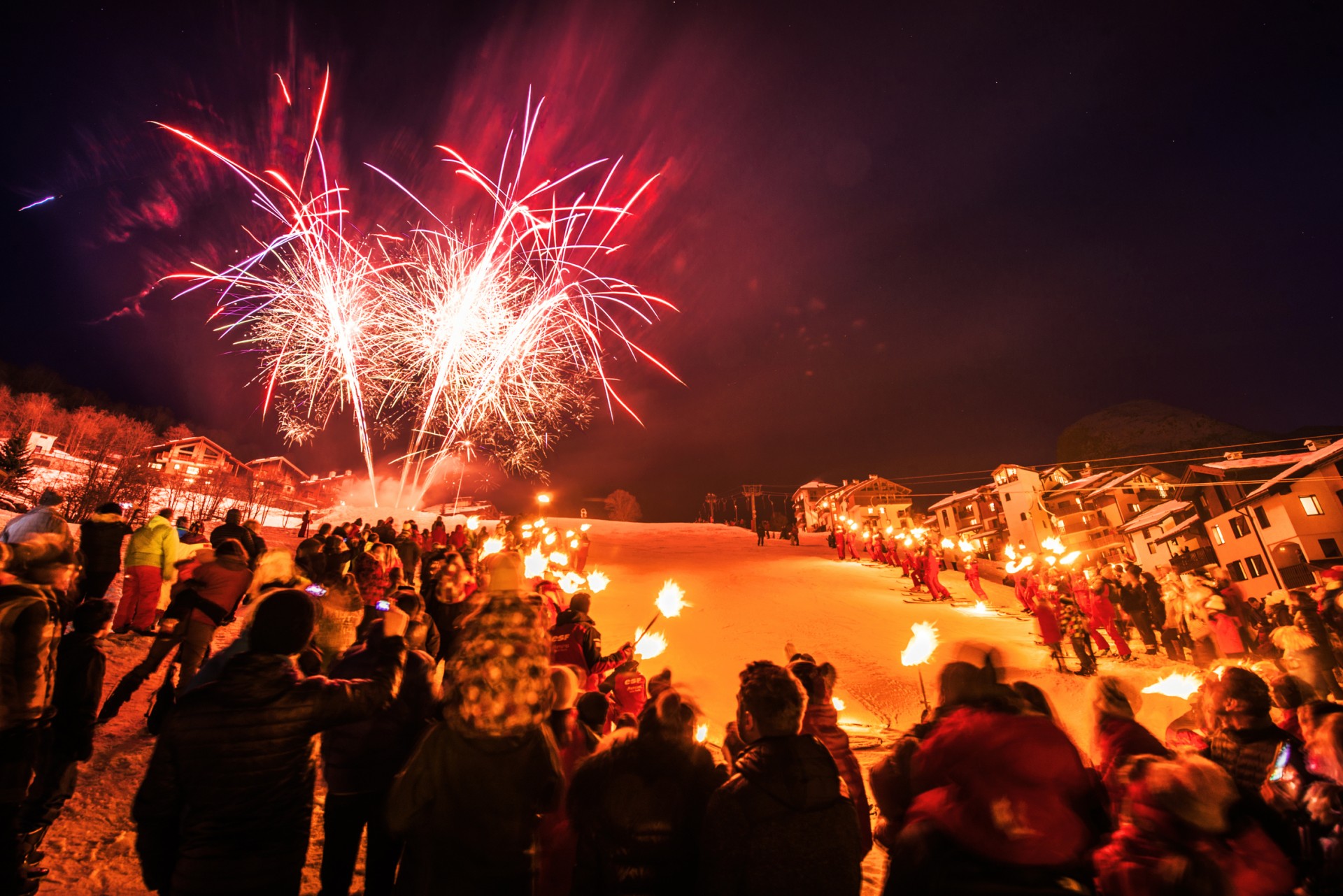 Jour de l'An à Saint Martin de Belleville