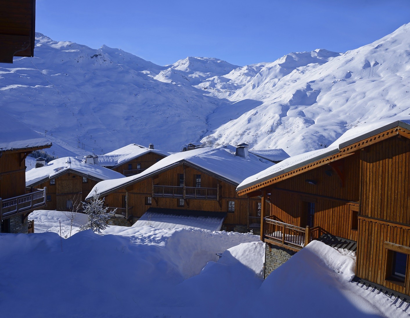 Les Chalets du Soleil CGH-6 pièces-12 personnes Authentique-les Menuires-les-3-vallées