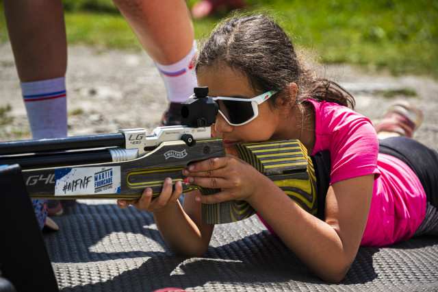 Biathlon été aux Menuires