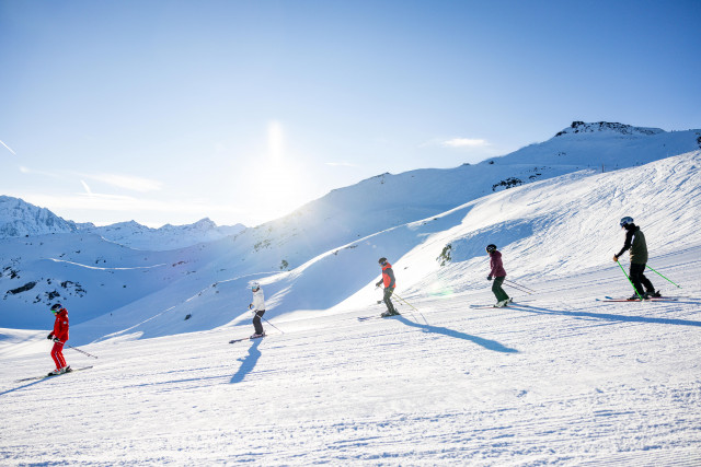 Cours de ski collectif