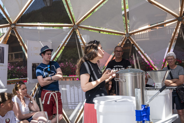 Démonstration de brassage