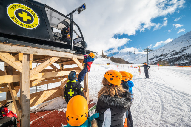 mini hélicoptère ski patrol 