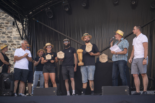 Remise des prix aux brasseurs