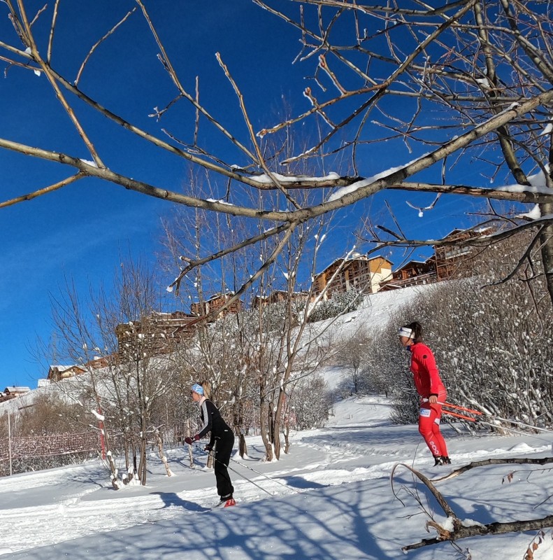 Cours ski de fond Saint-Martin-de-Belleville